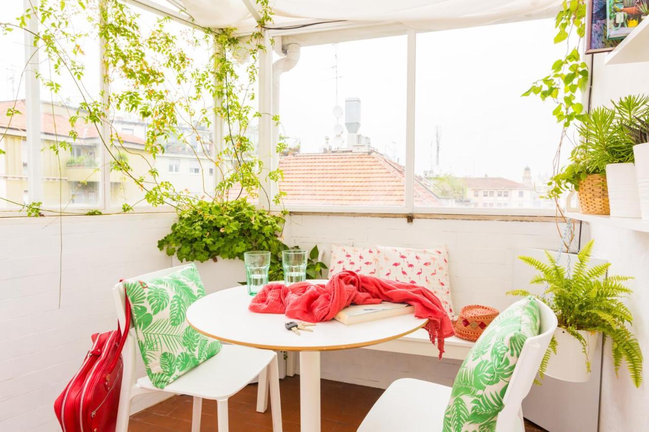 Duomo Views, Light, Jungle-Inspired Studio With Terrace 밀라노 외부 사진